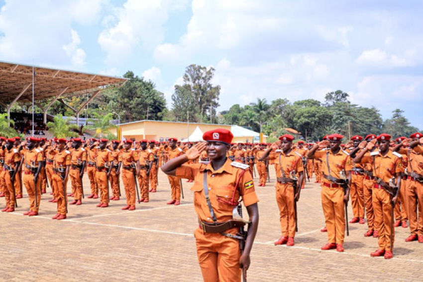President Museveni passes out 2,234 prison officers